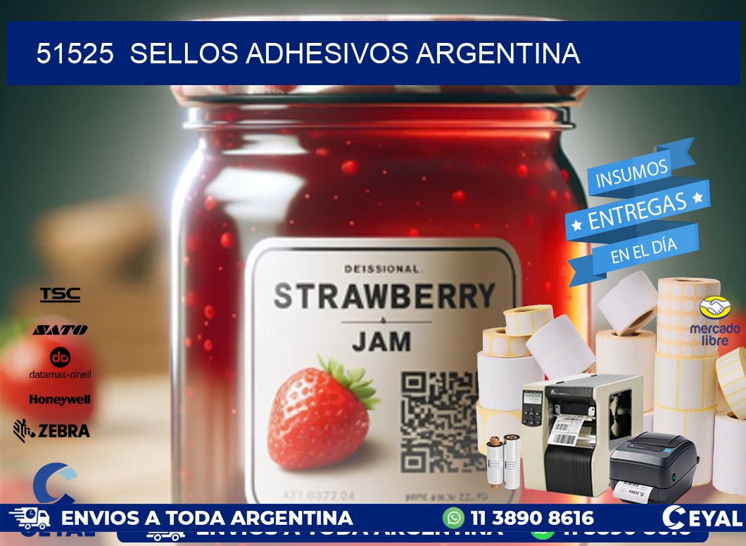 51525 Sellos Adhesivos Argentina