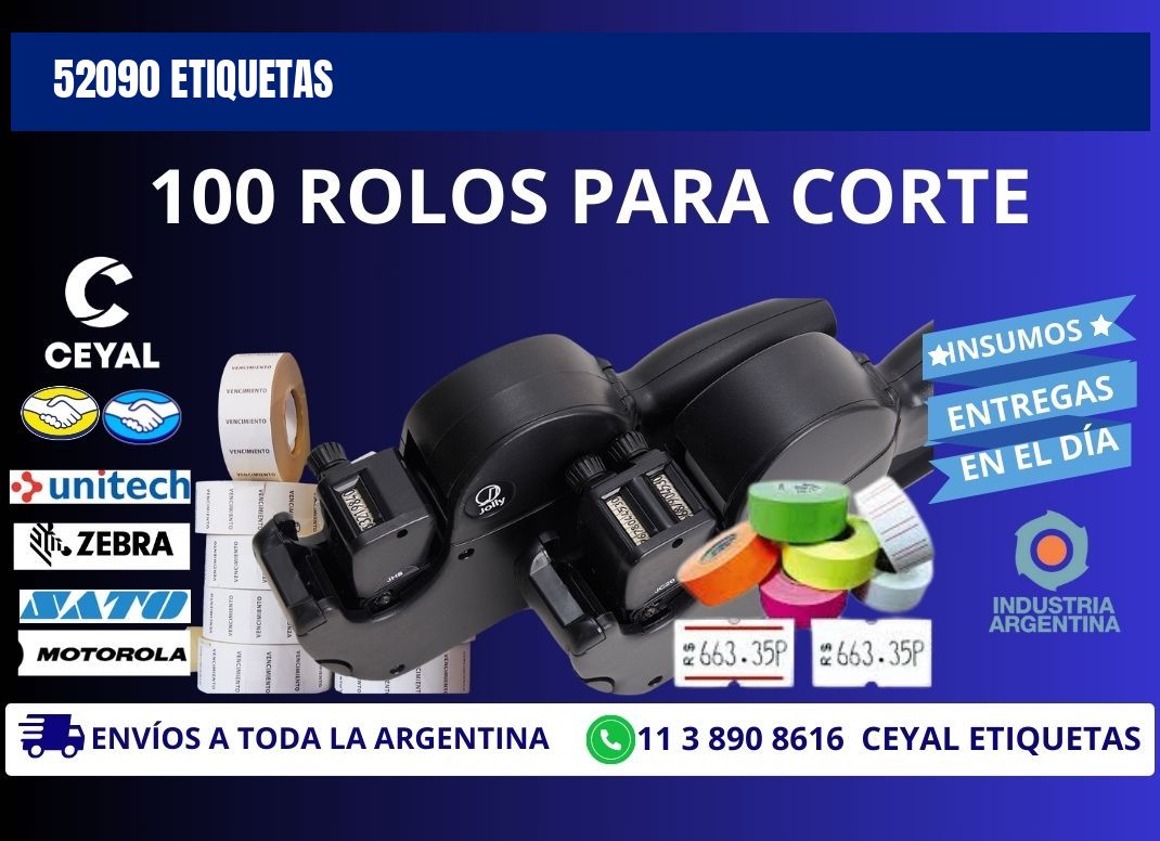 52090 ETIQUETAS