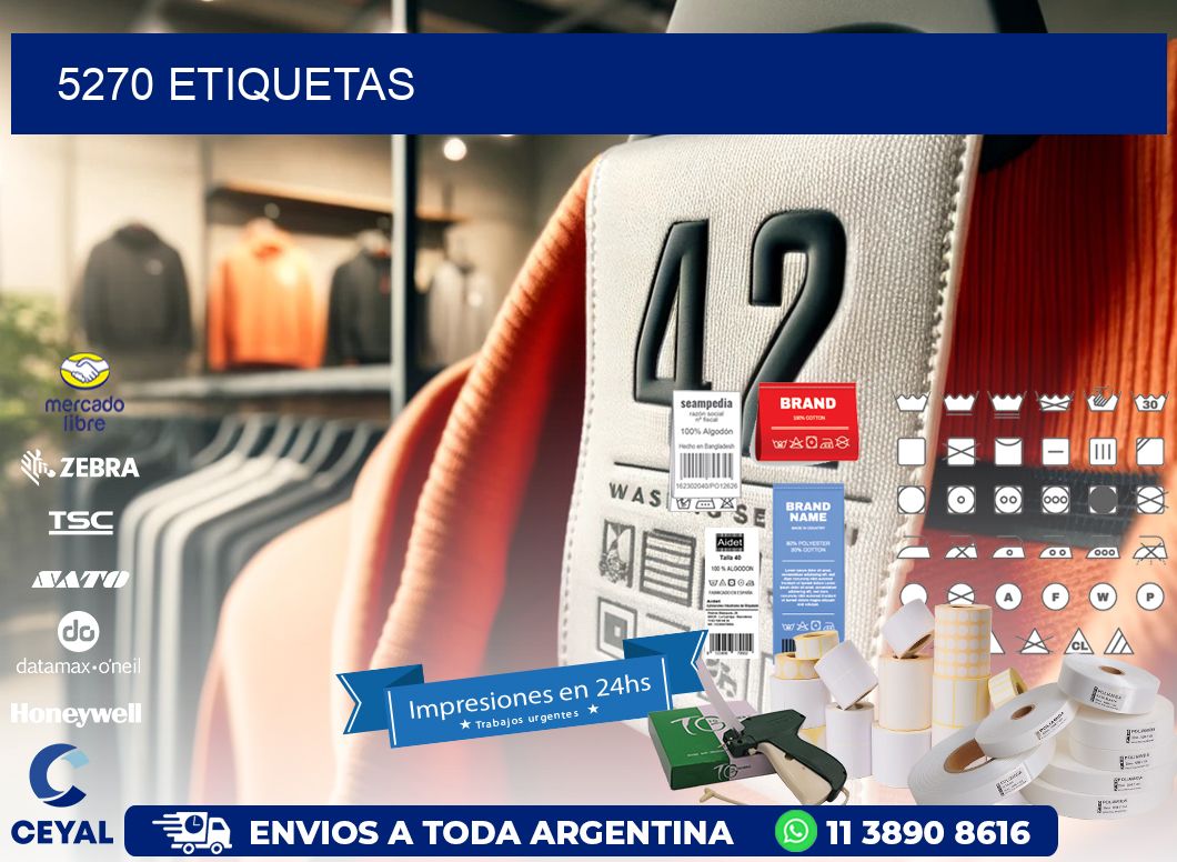 5270 ETIQUETAS