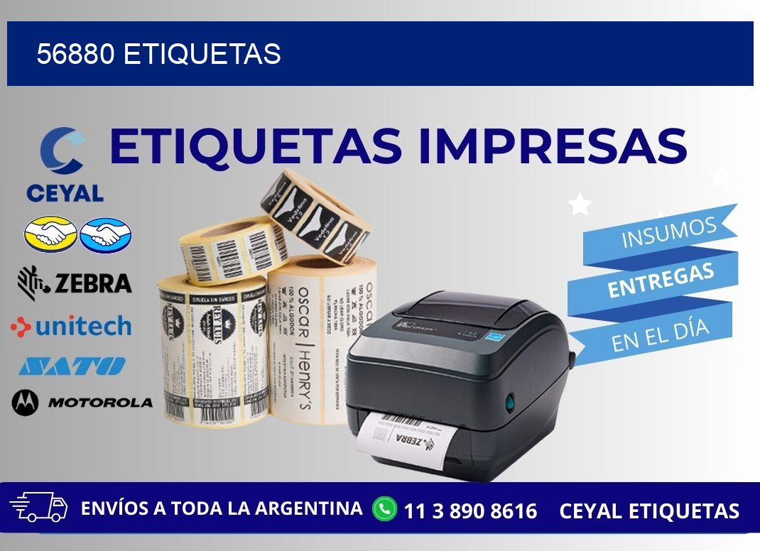 56880 ETIQUETAS