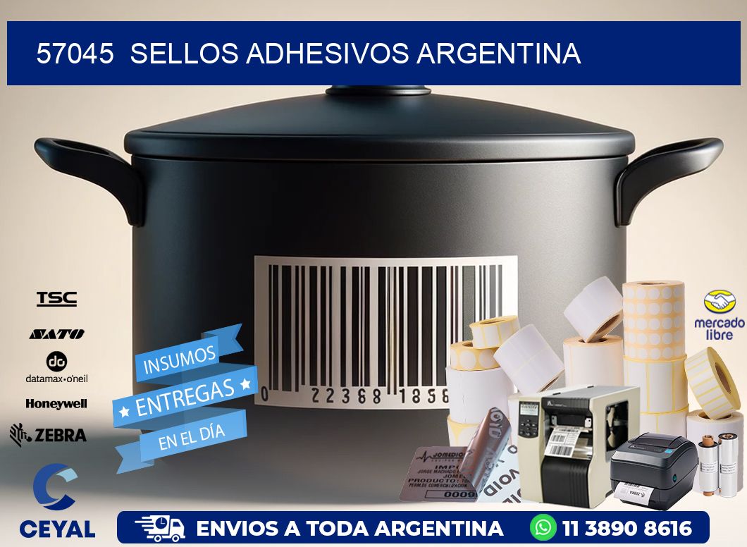 57045 Sellos Adhesivos Argentina
