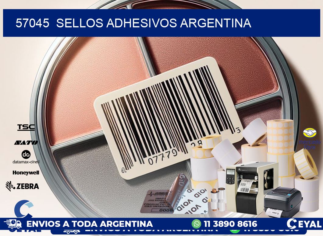 57045  Sellos Adhesivos Argentina