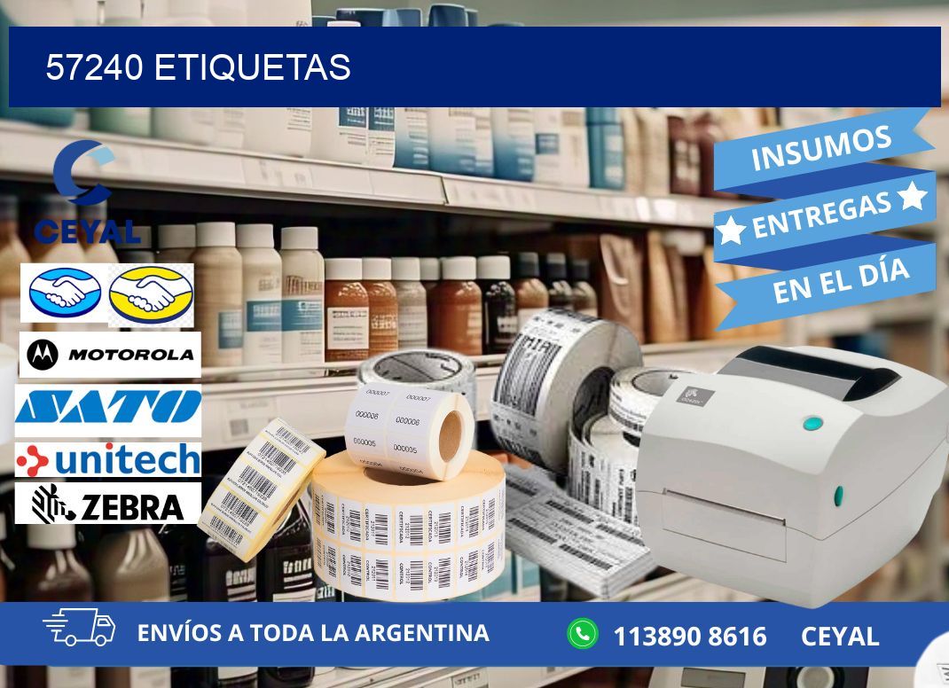 57240 ETIQUETAS