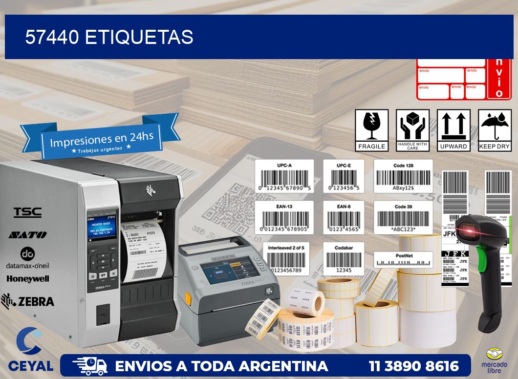 57440 ETIQUETAS