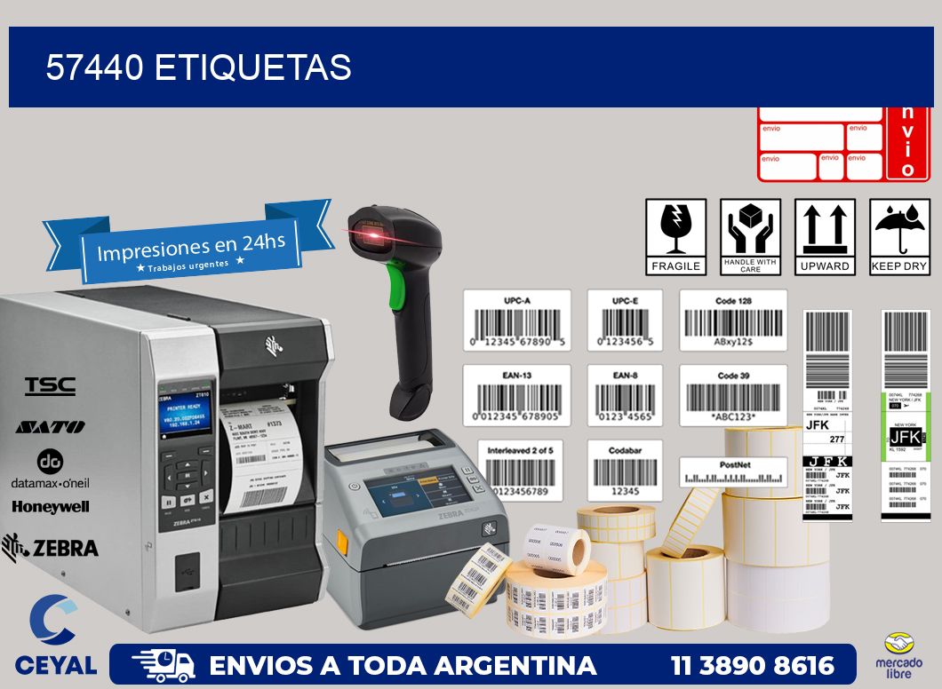 57440 ETIQUETAS