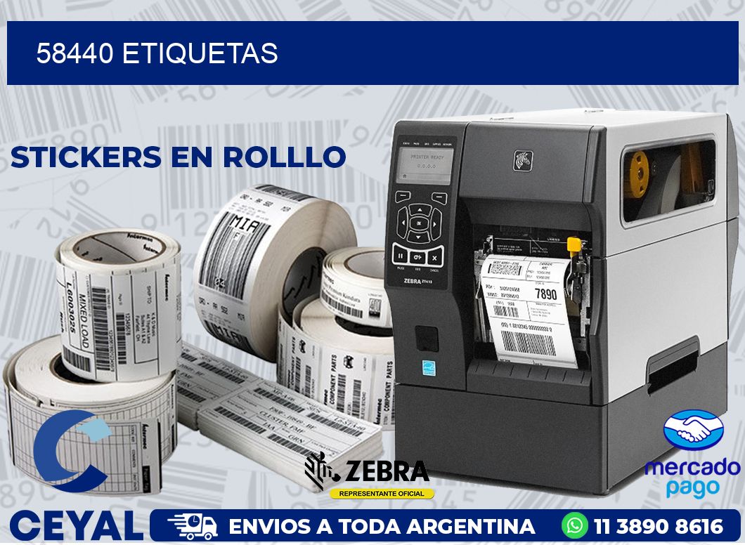 58440 ETIQUETAS