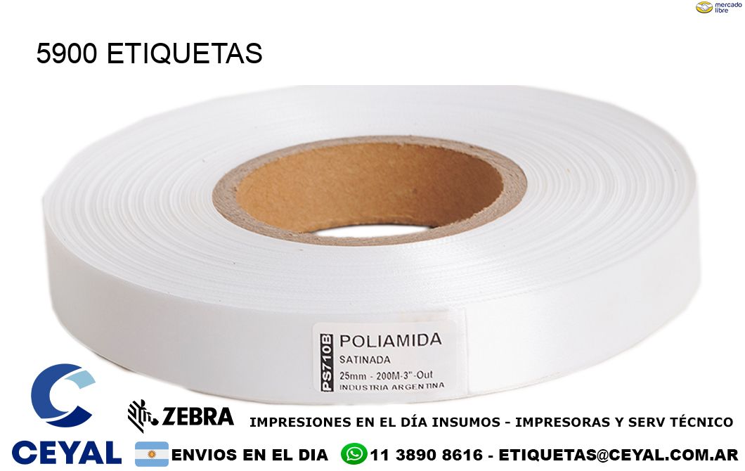 5900 ETIQUETAS