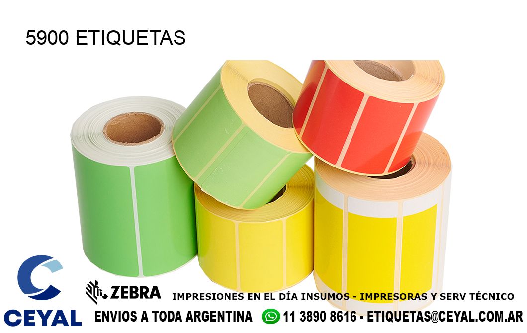 5900 ETIQUETAS