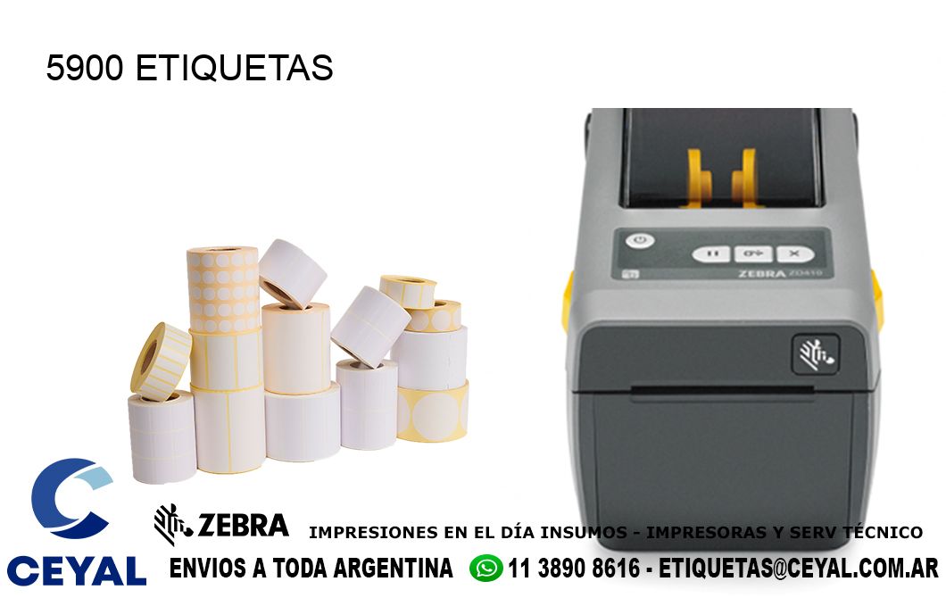 5900 ETIQUETAS