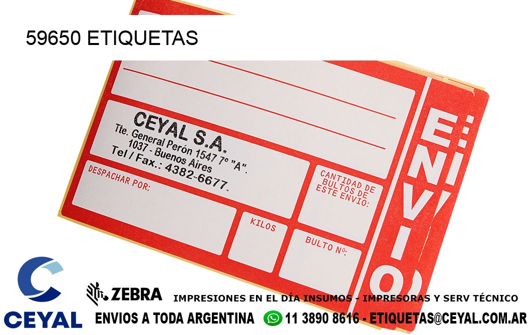 59650 ETIQUETAS