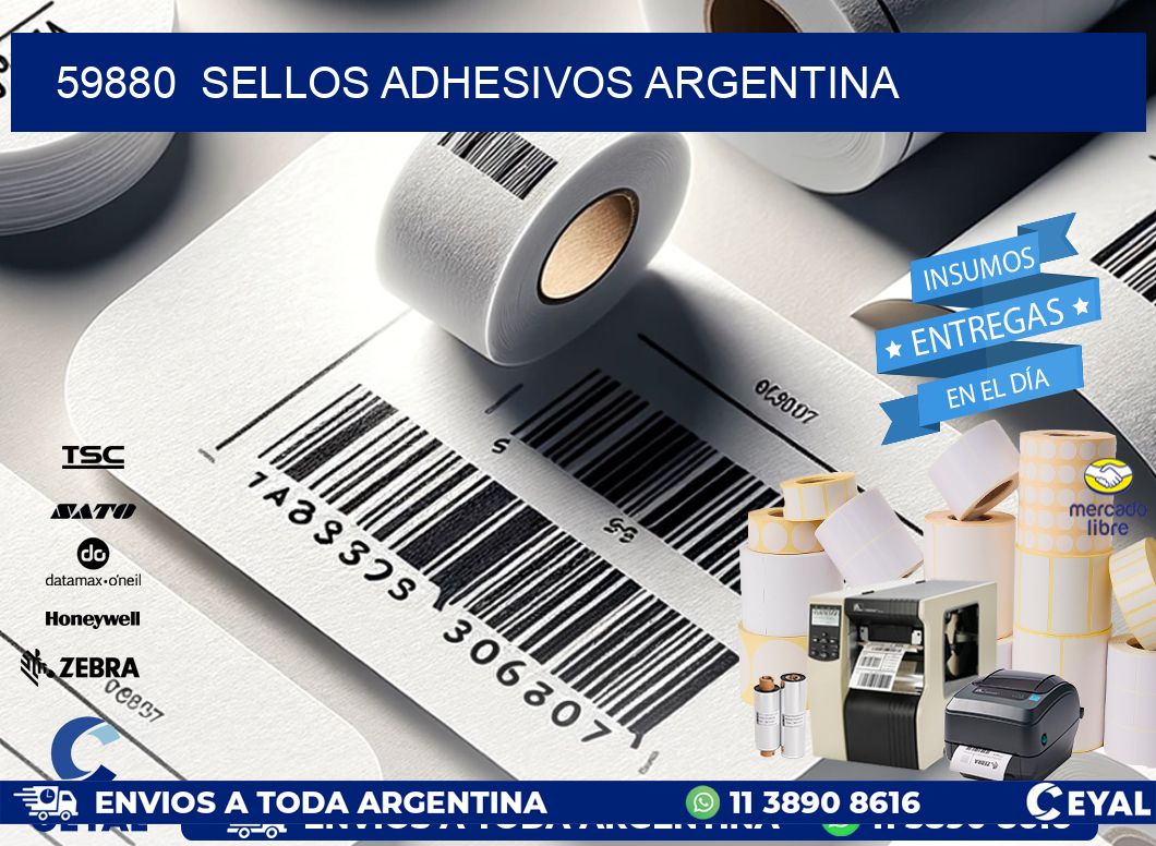 59880 Sellos Adhesivos Argentina