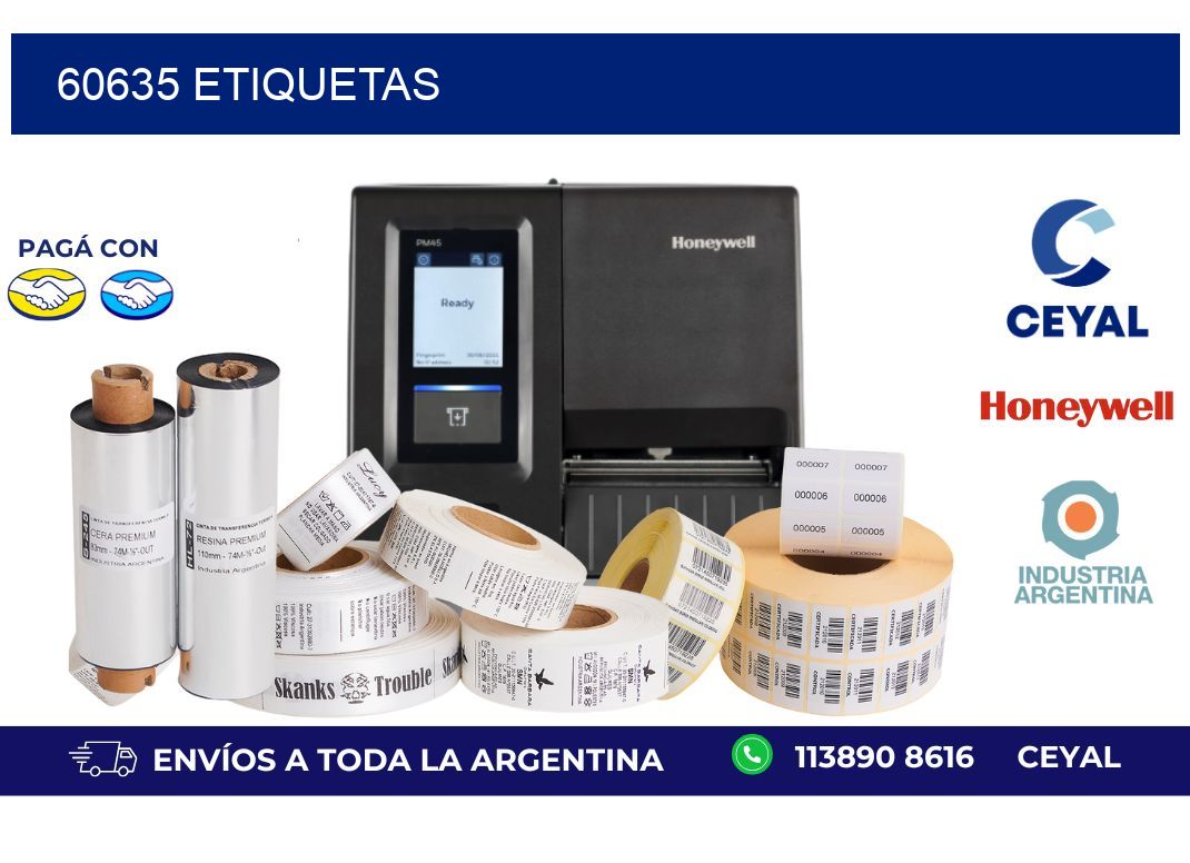 60635 ETIQUETAS