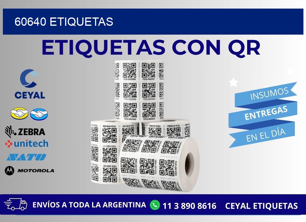 60640 ETIQUETAS