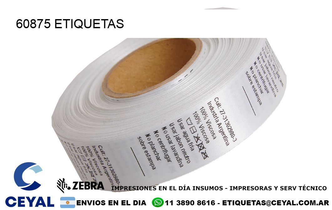 60875 ETIQUETAS