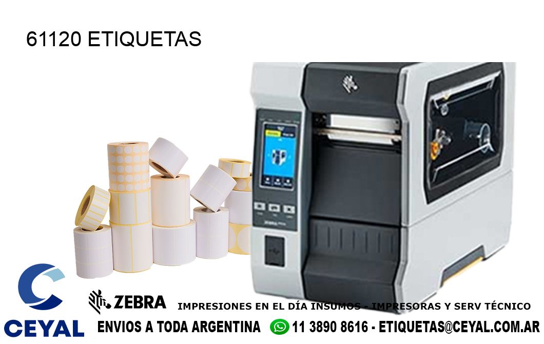 61120 ETIQUETAS