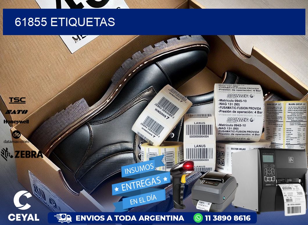 61855 ETIQUETAS