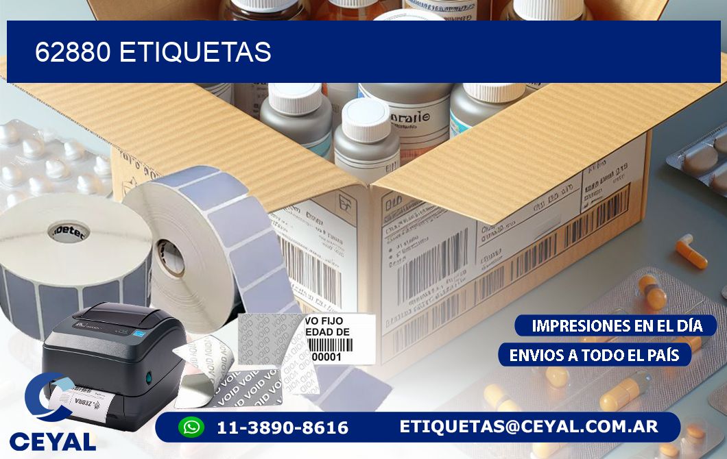 62880 ETIQUETAS