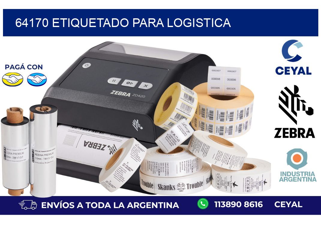 64170 ETIQUETADO PARA LOGISTICA
