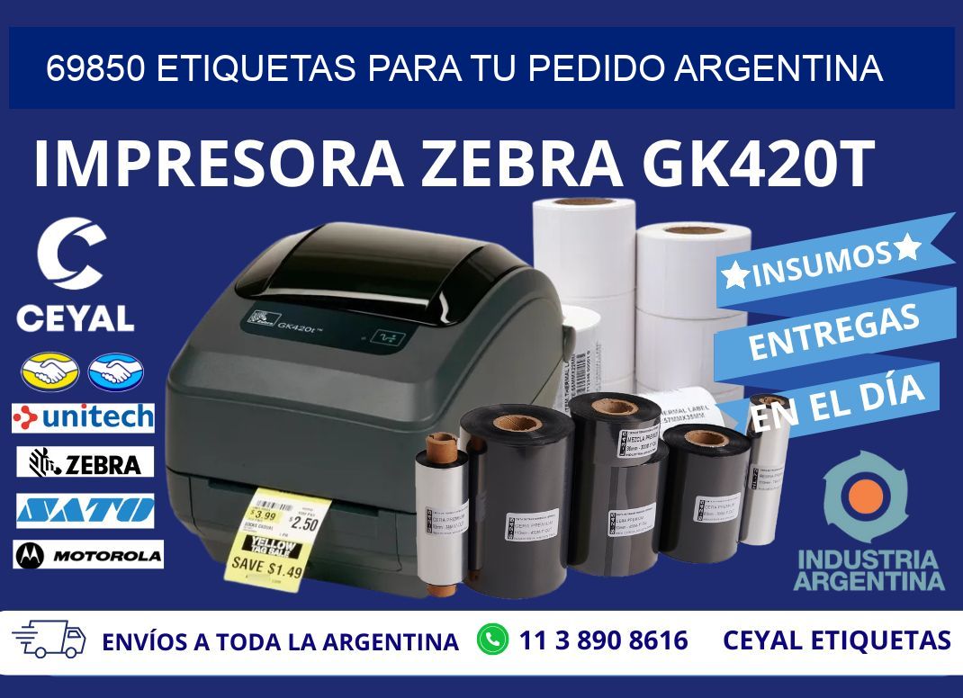 69850 ETIQUETAS PARA TU PEDIDO ARGENTINA