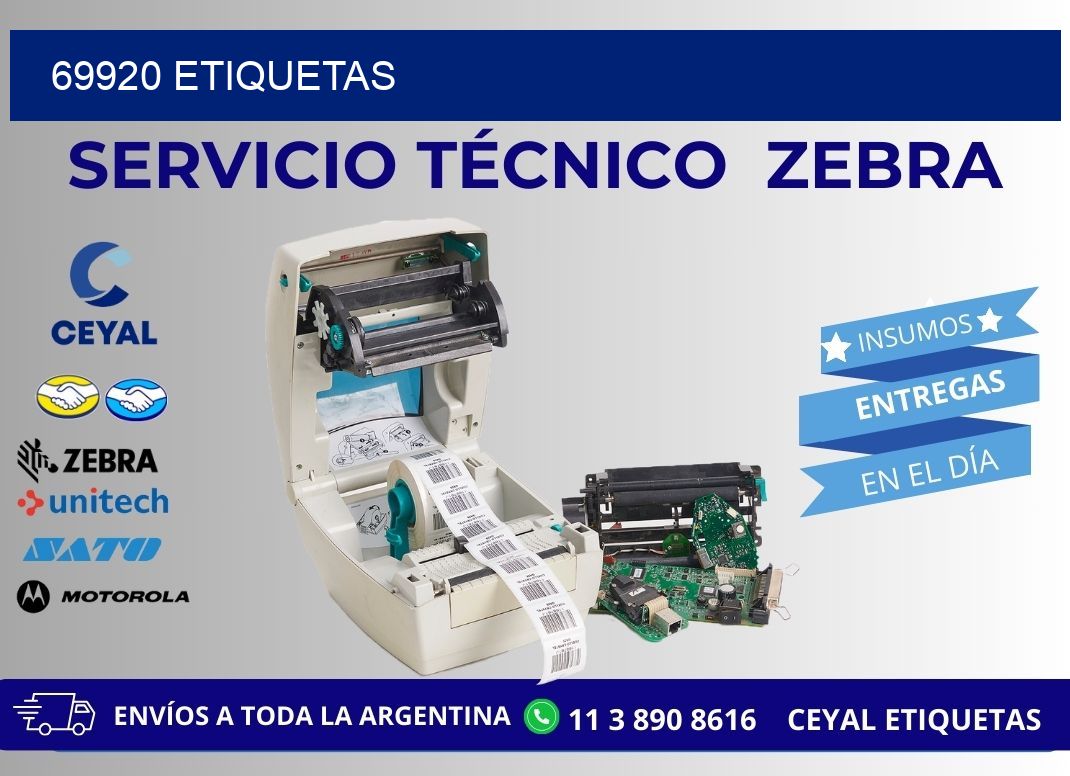 69920 ETIQUETAS