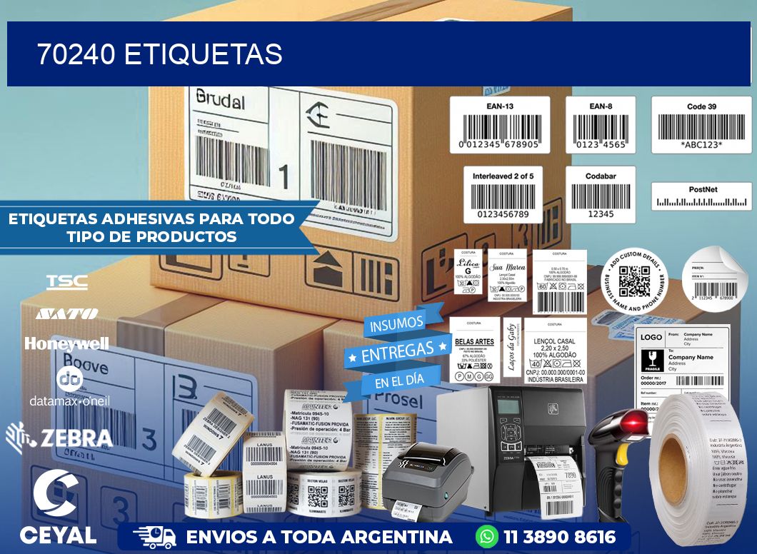 70240 ETIQUETAS