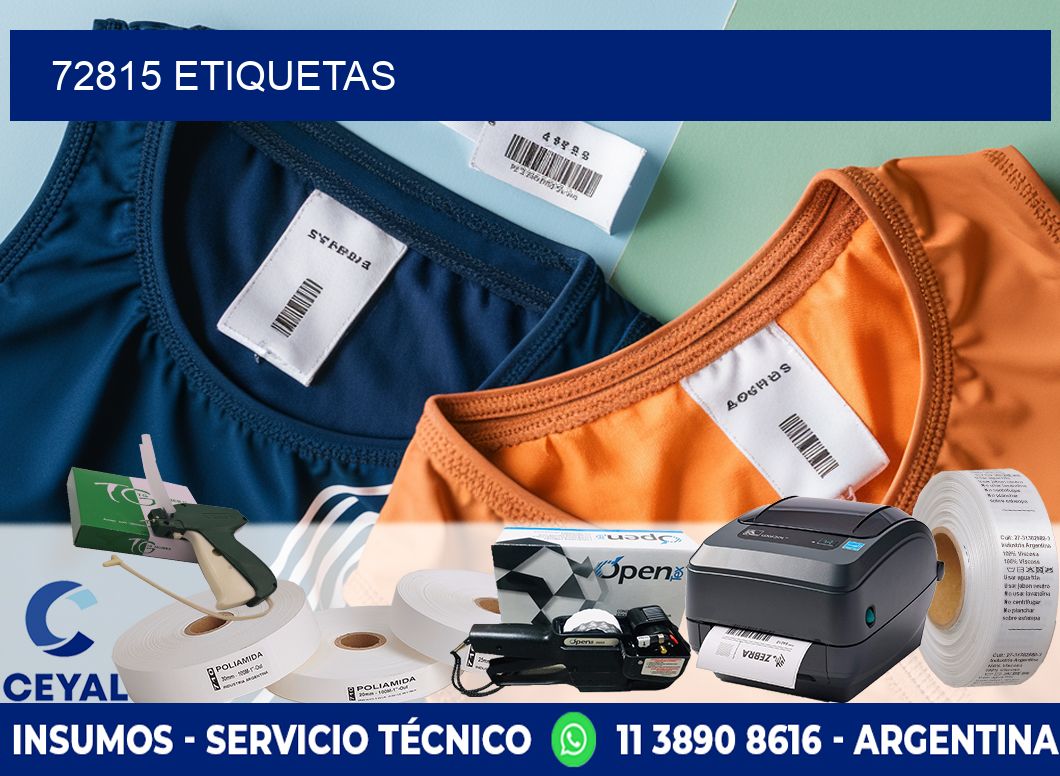 72815 ETIQUETAS