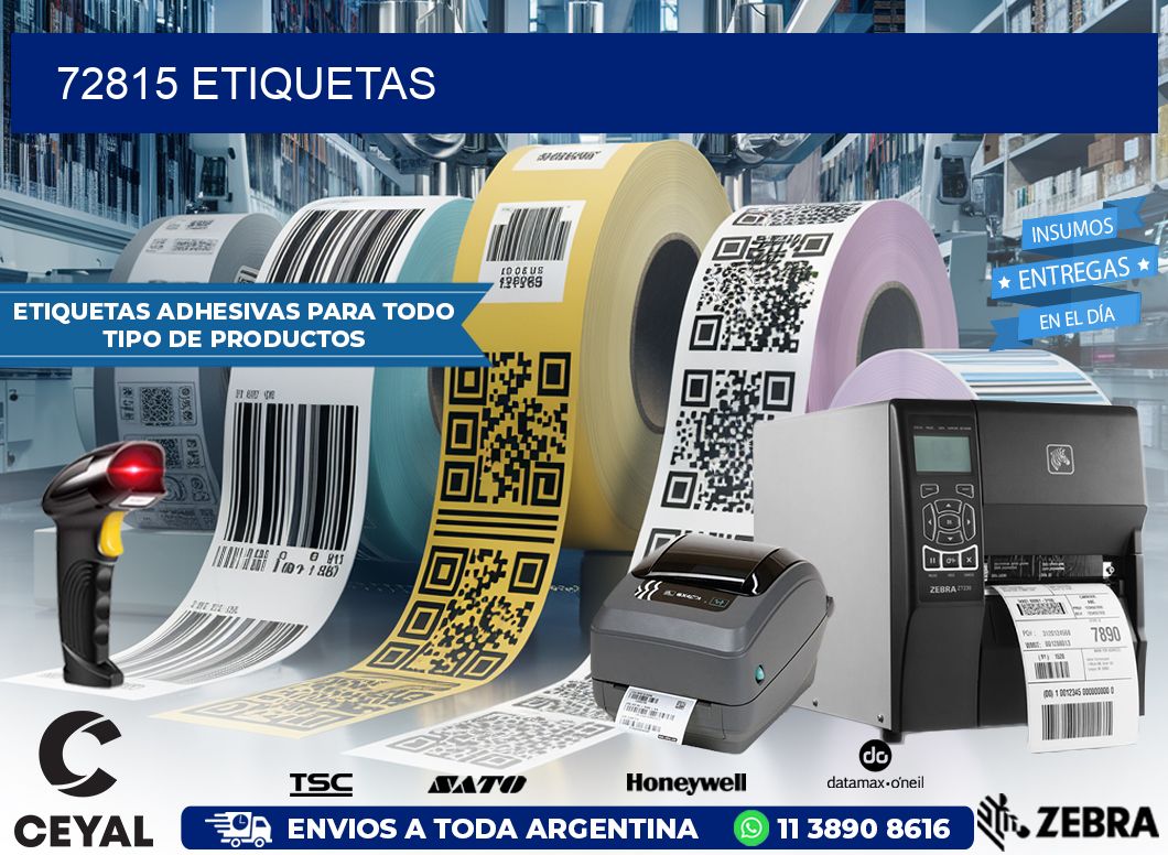 72815 ETIQUETAS