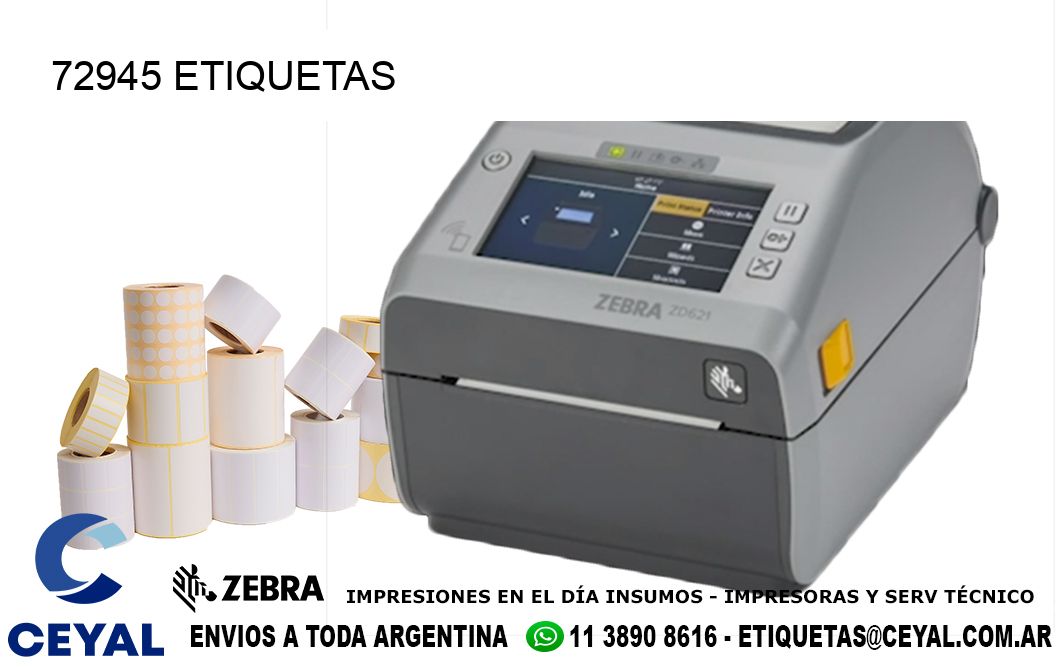 72945 ETIQUETAS