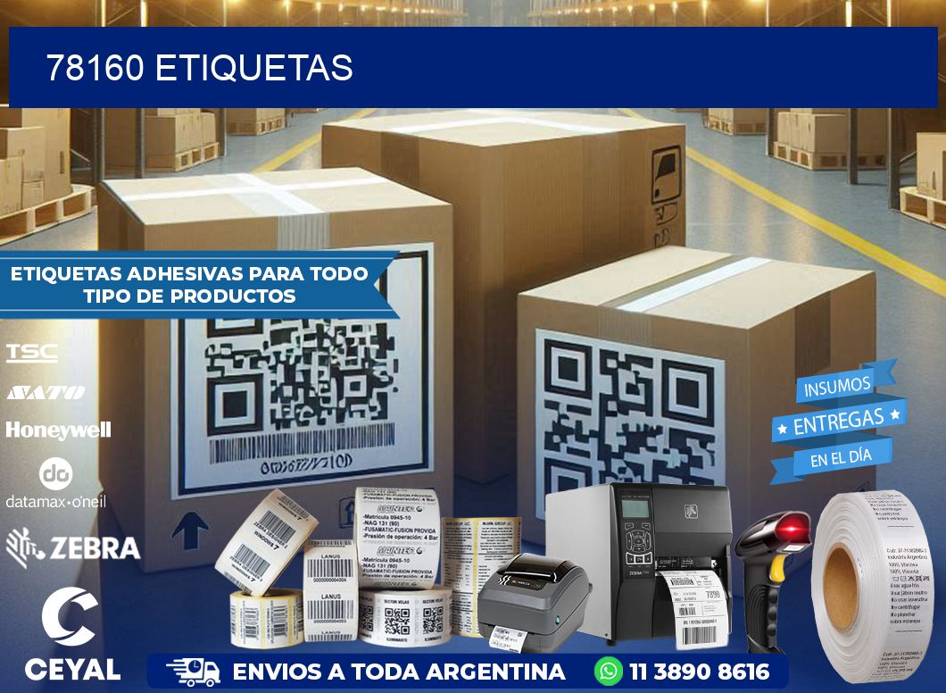 78160 ETIQUETAS