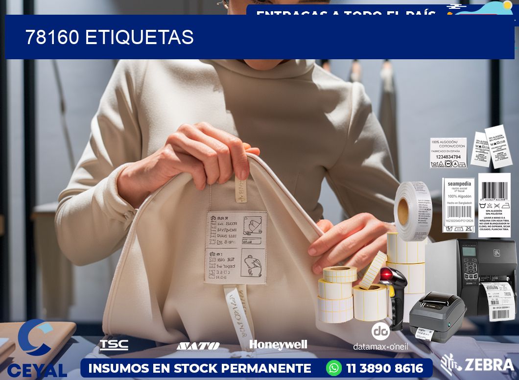 78160 ETIQUETAS