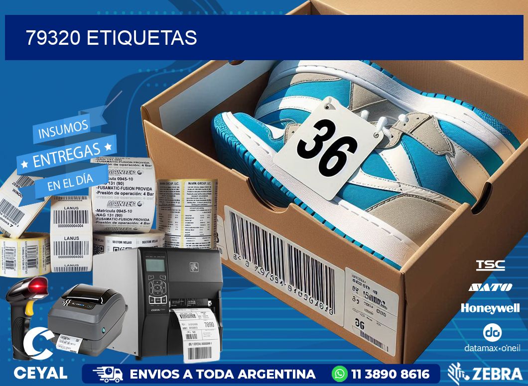 79320 ETIQUETAS