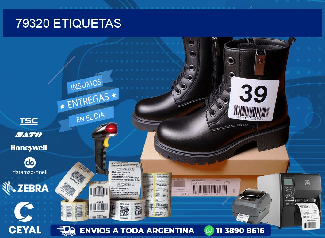 79320 ETIQUETAS