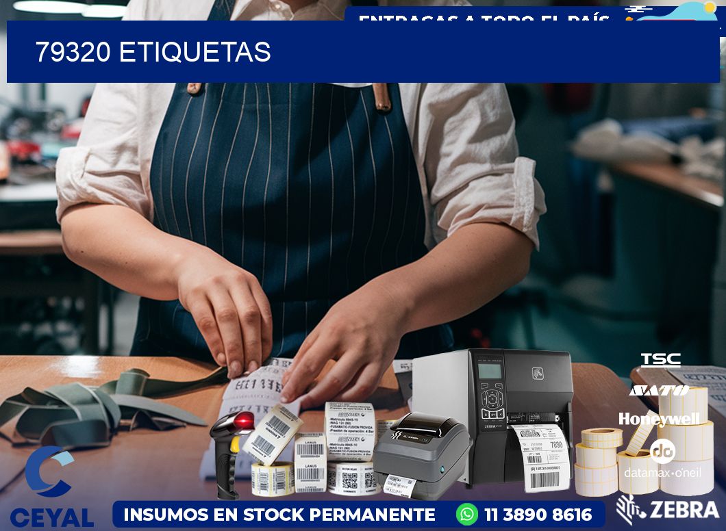 79320 ETIQUETAS