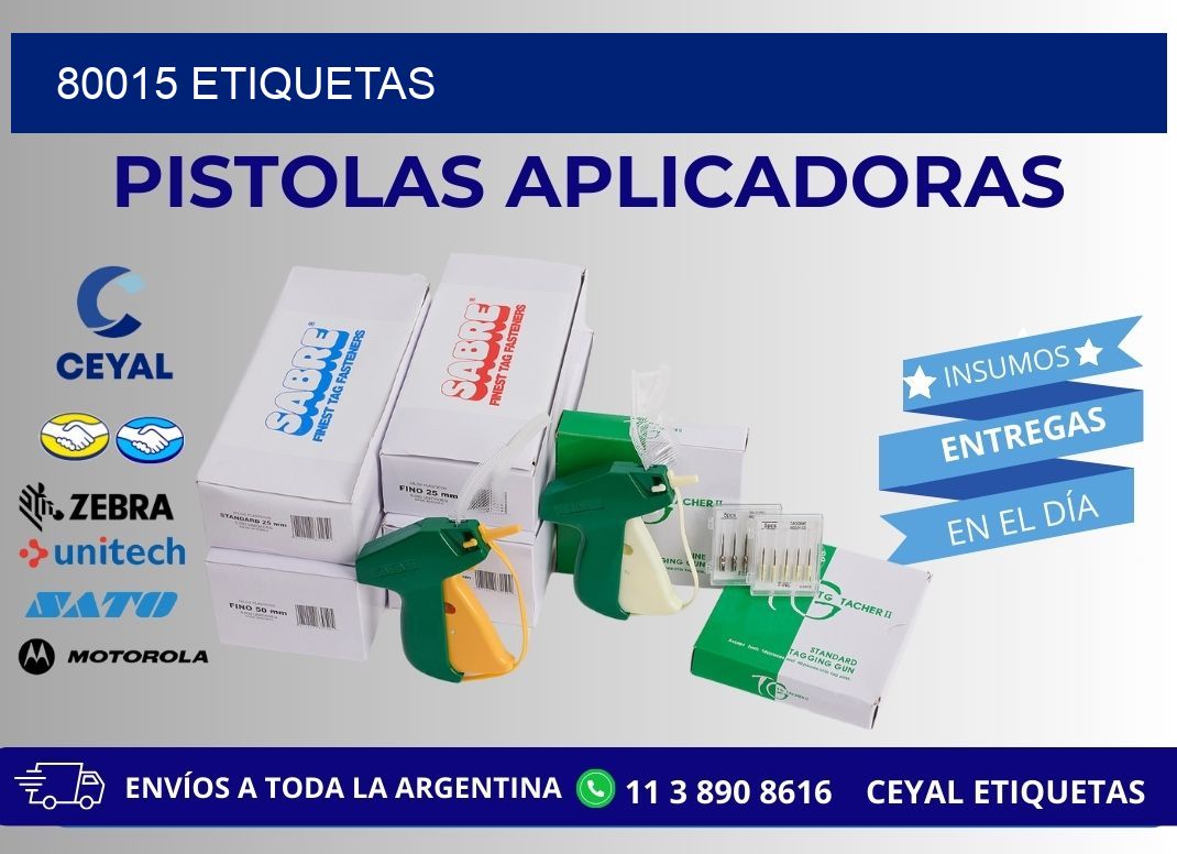 80015 ETIQUETAS