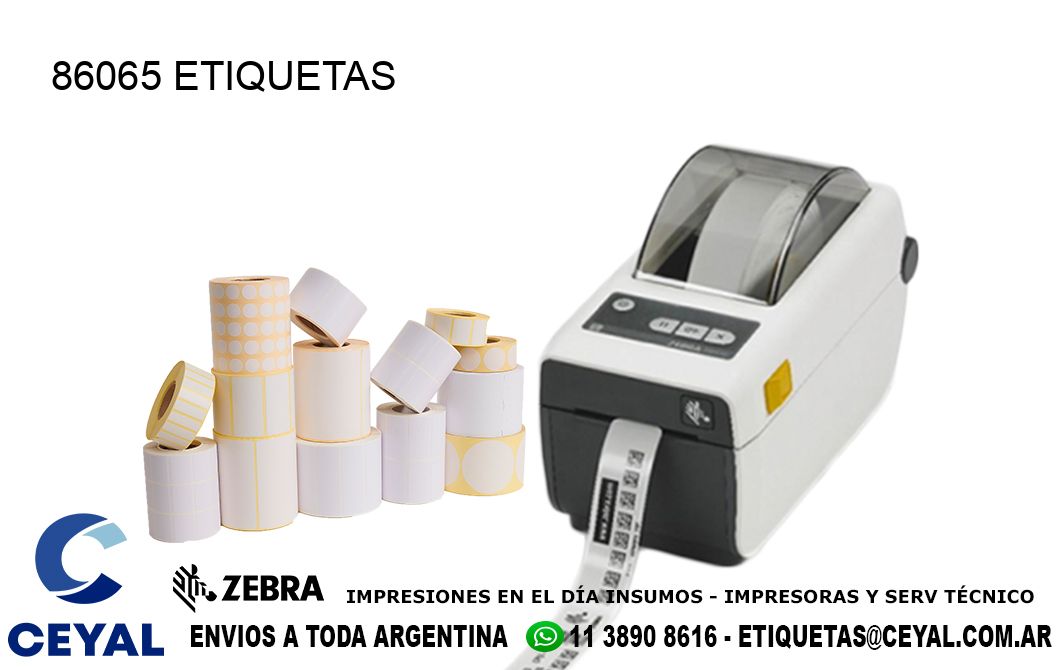 86065 ETIQUETAS