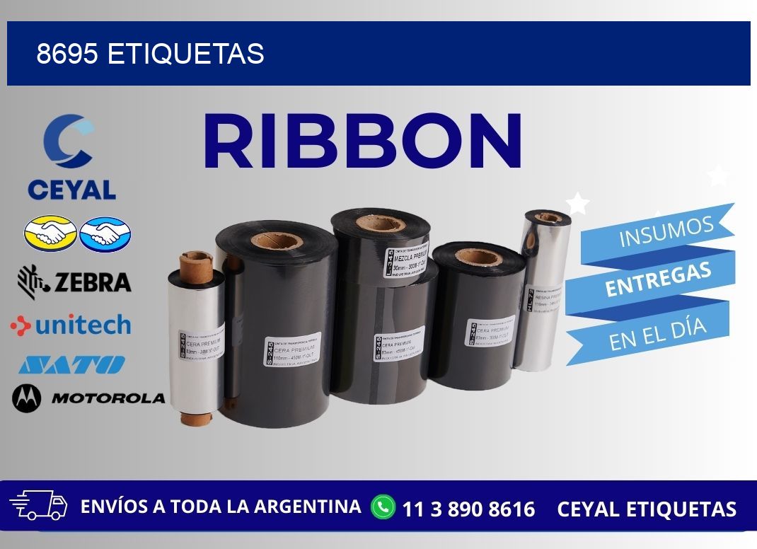8695 ETIQUETAS