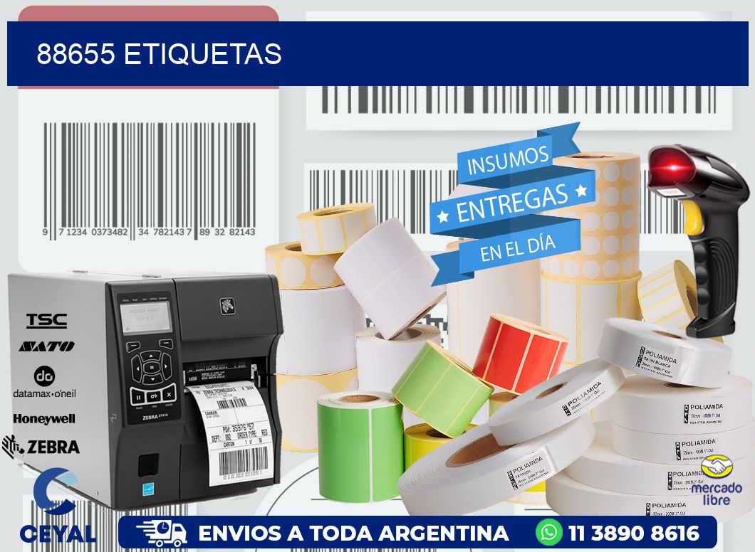 88655 ETIQUETAS