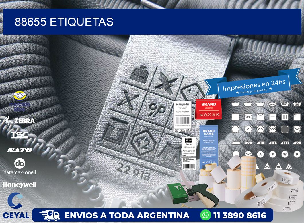 88655 ETIQUETAS