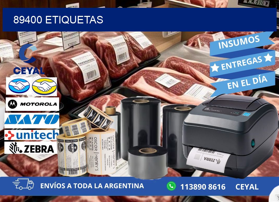 89400 ETIQUETAS