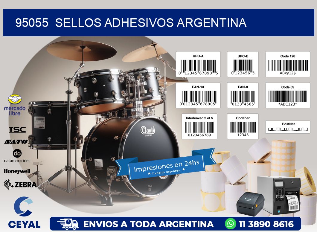95055 Sellos Adhesivos Argentina
