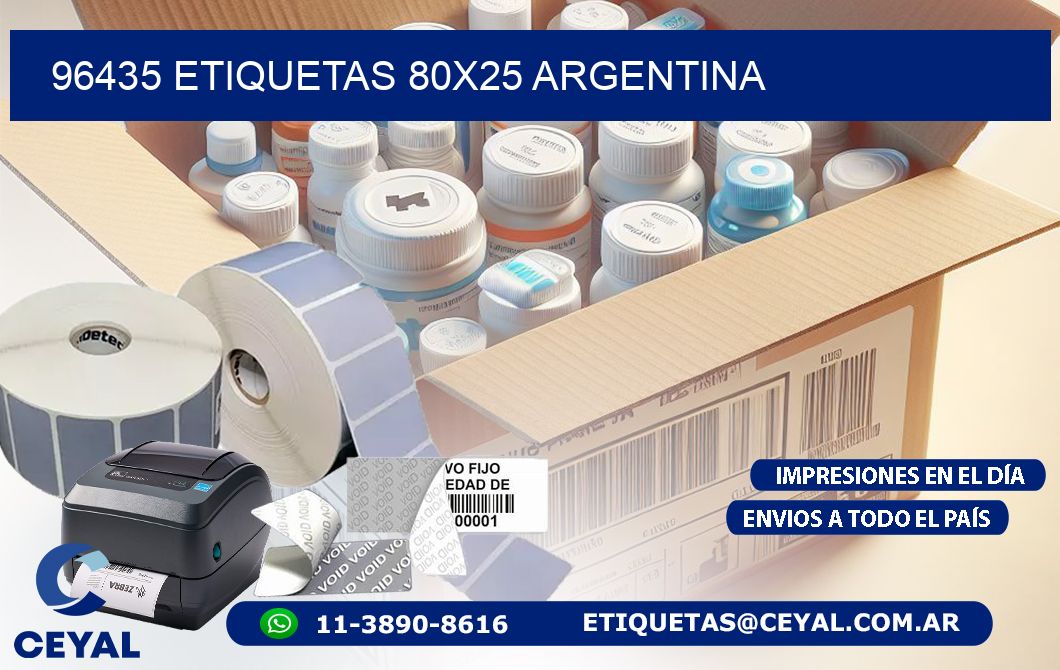 96435 ETIQUETAS 80x25 argentina