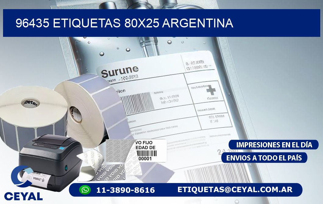 96435 ETIQUETAS 80x25 argentina