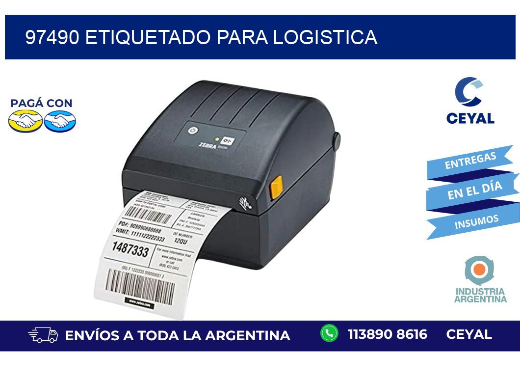 97490 ETIQUETADO PARA LOGISTICA