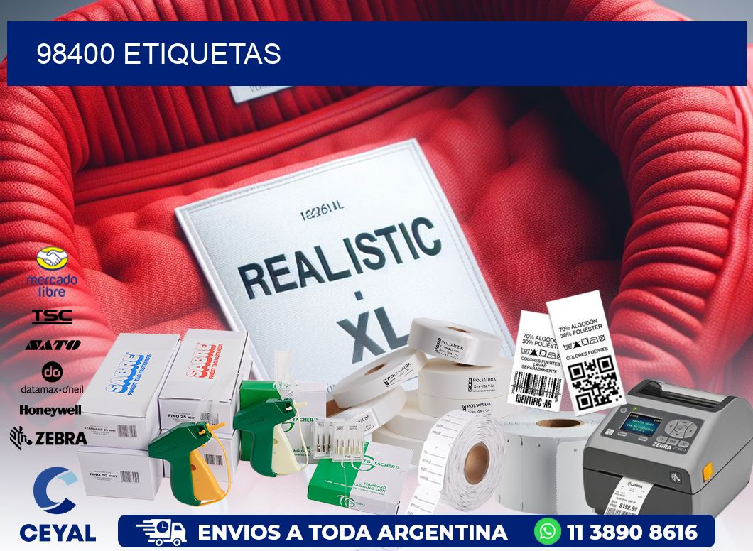 98400 ETIQUETAS