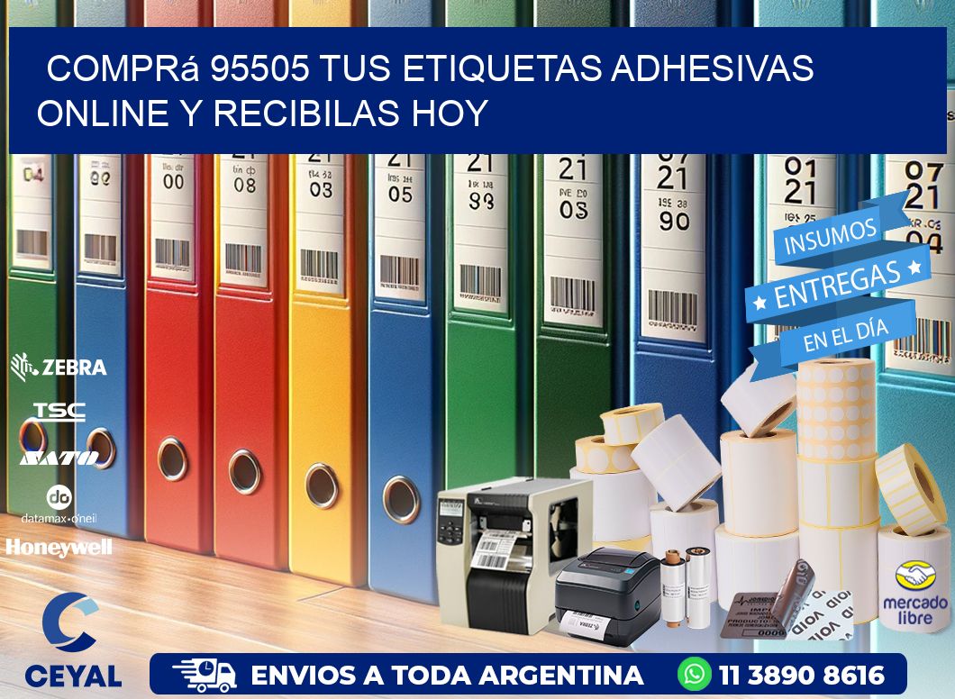 Comprá 95505 tus Etiquetas Adhesivas Online y Recibilas Hoy