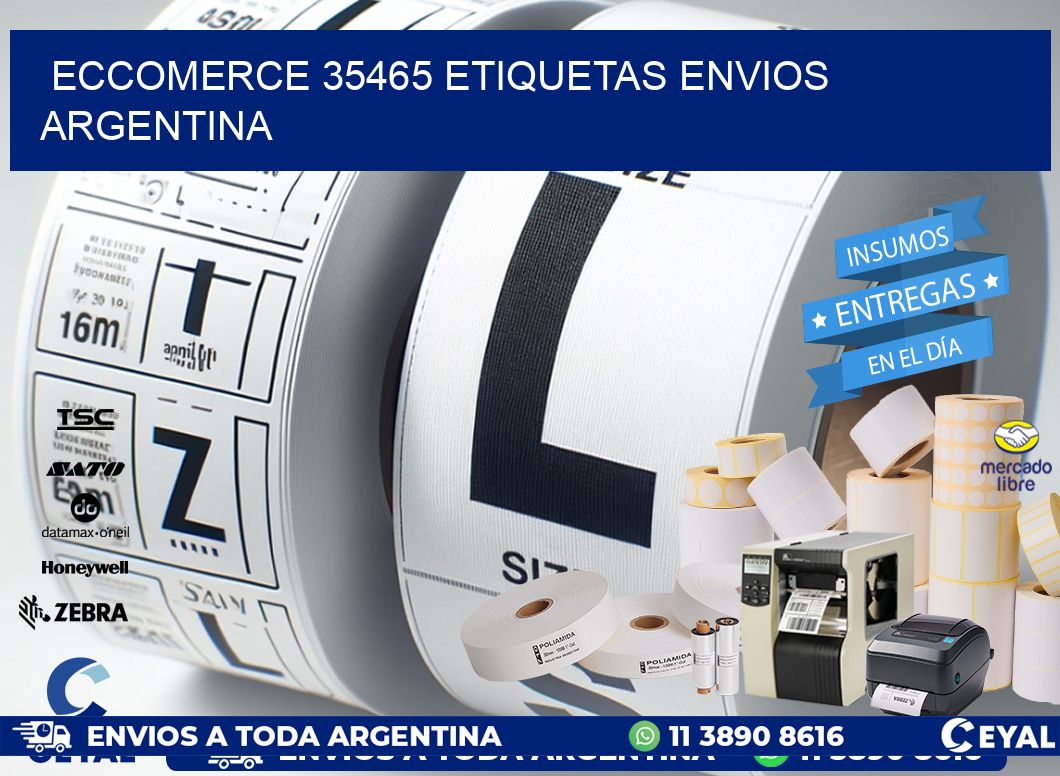 ECCOMERCE 35465 ETIQUETAS ENVIOS ARGENTINA