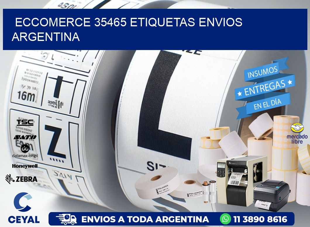 ECCOMERCE 35465 ETIQUETAS ENVIOS ARGENTINA