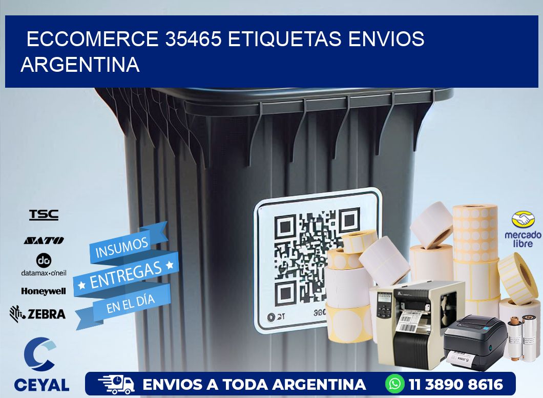 ECCOMERCE 35465 ETIQUETAS ENVIOS ARGENTINA