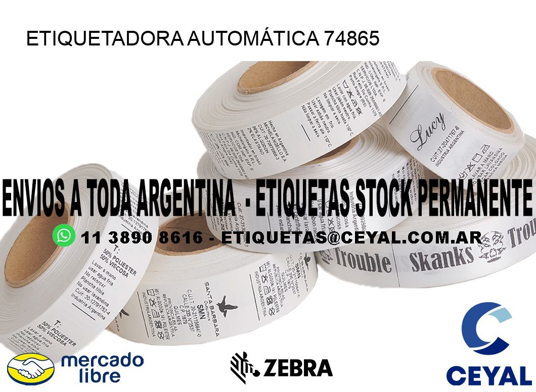 ETIQUETADORA AUTOMÁTICA 74865