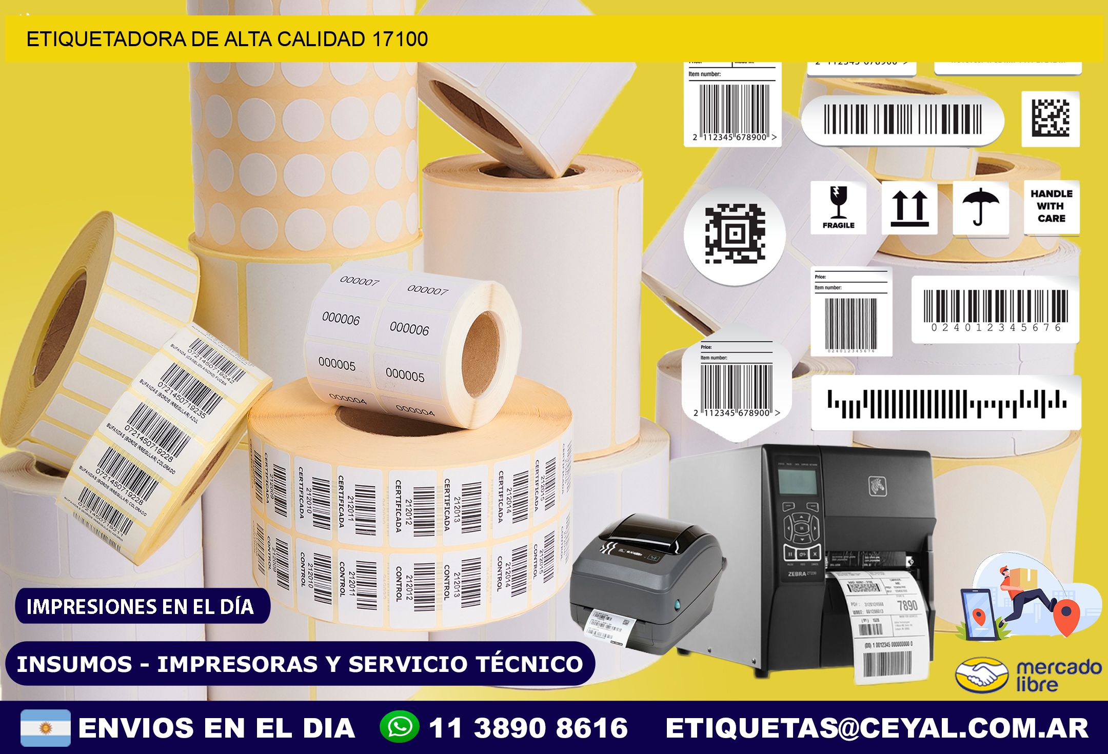ETIQUETADORA DE ALTA CALIDAD 17100